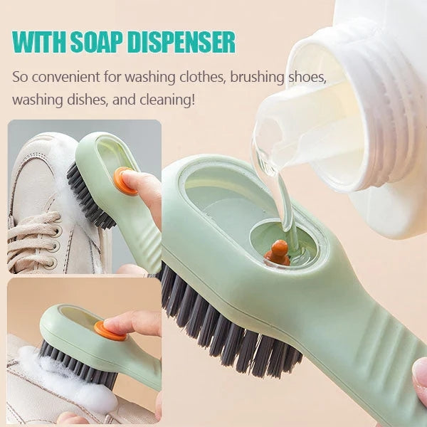 Multifunctional Soap Dispensing Cleaning Brush - Effortless Cleaning at Your Fingertips