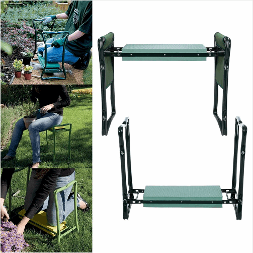 Foldable Outdoor Lawn Bench Chair - Your Garden Resting Companion