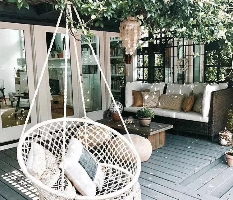 Relax in Style with the Nordic Round Hammock Hanging Chair