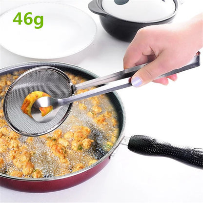 Multi-functional Stainless Steel Oil Food Scoop - Essential Kitchen Accessory