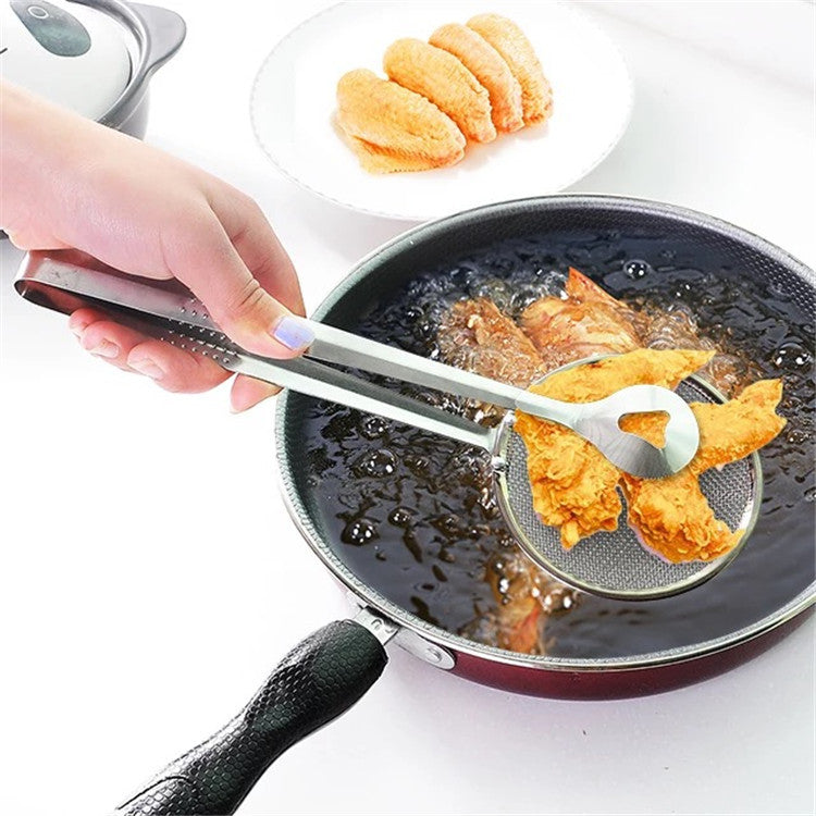 Multi-functional Stainless Steel Oil Food Scoop - Essential Kitchen Accessory