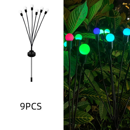 Solar Firefly Lights Outdoor Garden Decoration