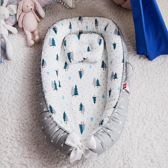 Baby Removable & Washable Portable Crib