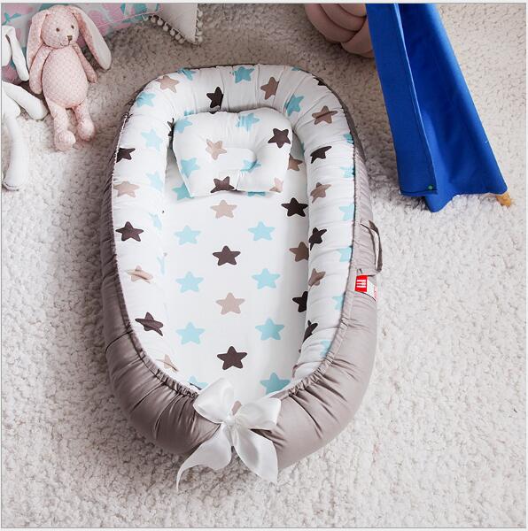 Baby Removable & Washable Portable Crib