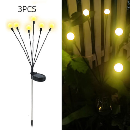 Solar Firefly Lights Outdoor Garden Decoration