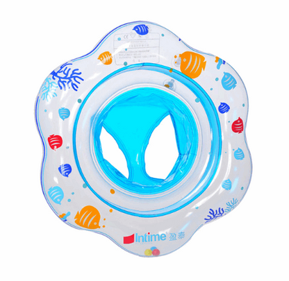 Adorable Fish Print Baby Swimming Float Boat