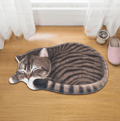 Cute Cartoon Cat Floor Mat