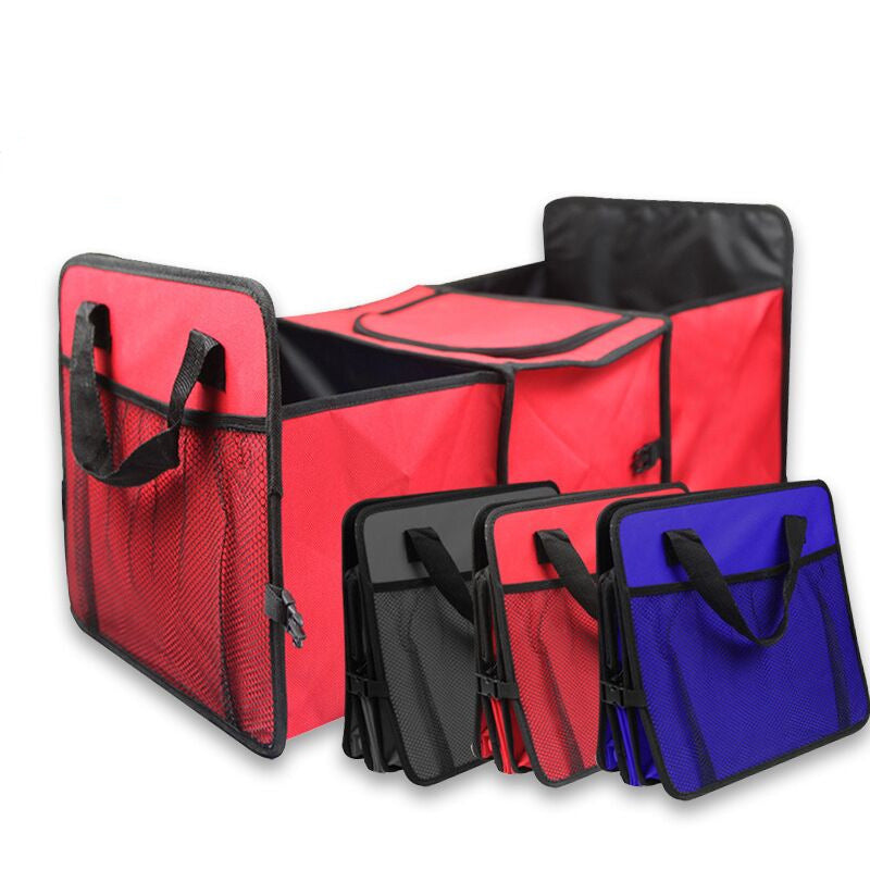 Car Trunk Storage Bag with Ice Compartment - High Quality Oxford Cloth