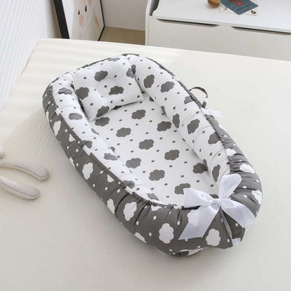 Baby Removable & Washable Portable Crib