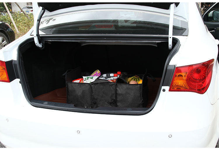 Car Trunk Storage Bag with Ice Compartment - High Quality Oxford Cloth