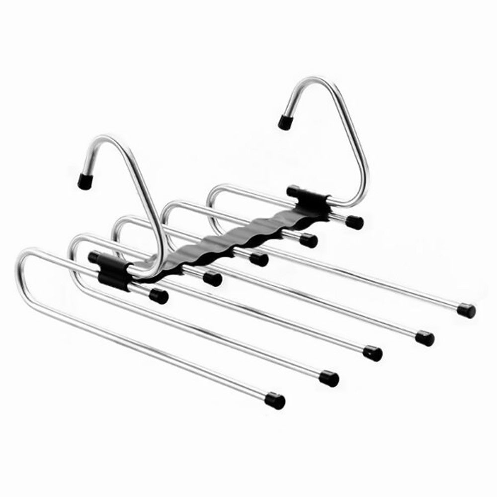 SlimFold Pro™ Telescopic Pants Hanger: Space-Saving Wardrobe Solution