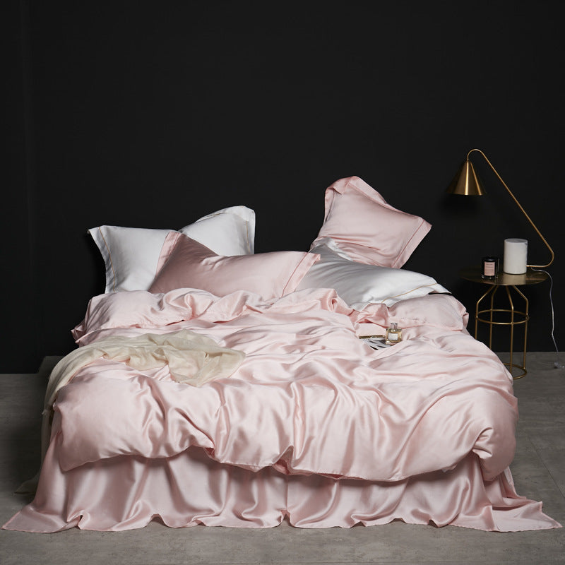 Luxurious Silk Duvet Cover Set