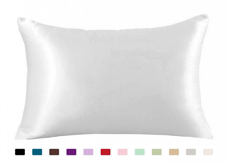 Satin Solid Color Pillowcase - Elevate Your Sleep Comfort