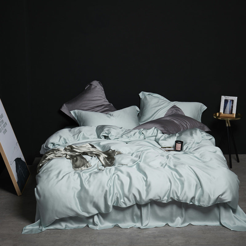 Luxurious Silk Duvet Cover Set