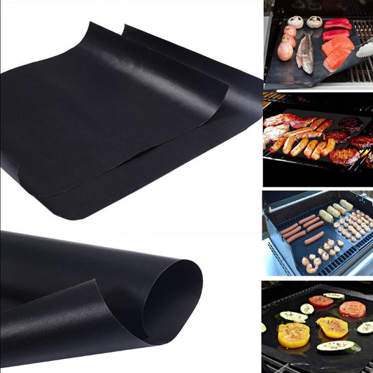 Reusable Non-Stick BBQ Grill Mat - Easy to Bake, Easy to Clean