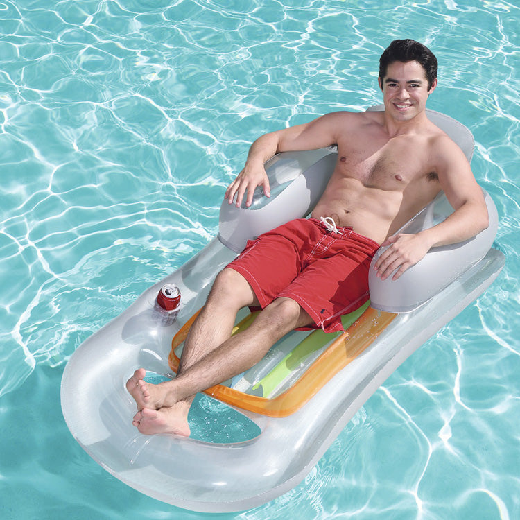 Summer Inflatable Floating Row Chair - Ultimate Pool Relaxation