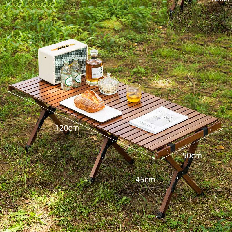 Bamboo Folding Table and Chairs Set - Your Portable Outdoor Retreat