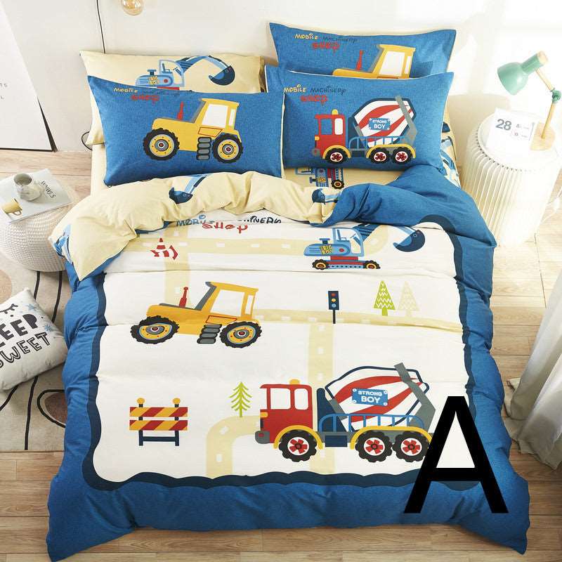 Adorable Cartoon Children's Bedding Set - Make Bedtime Fun