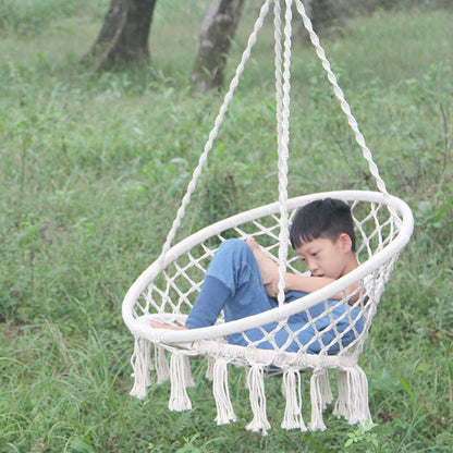 Relax in Style with the Nordic Round Hammock Hanging Chair