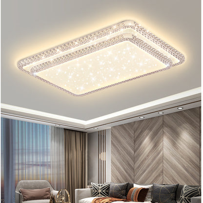 Modern Rectangular LED Ceiling Light for Living Room - Stylish and Energy-Efficient