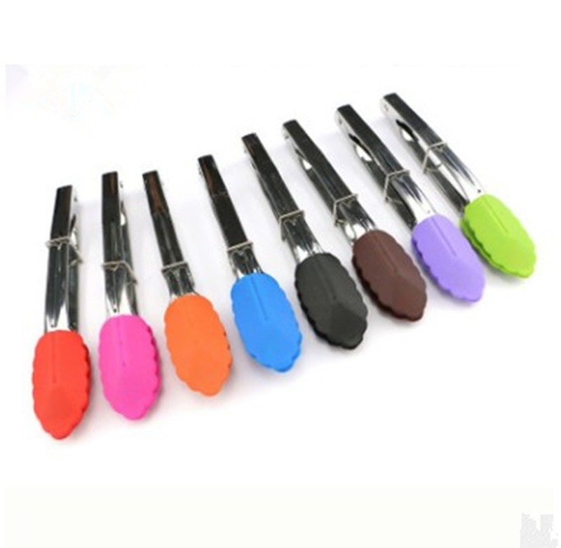 Premium Stainless Steel BBQ Clip - Essential Silicone Kitchen Utensil