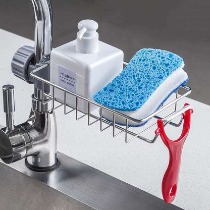 Adjustable Sink Drain Rack