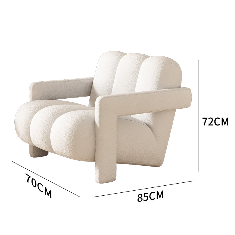 Modern Cloth Art Single Chair - Elevate Your Simple and Stylish Living Room