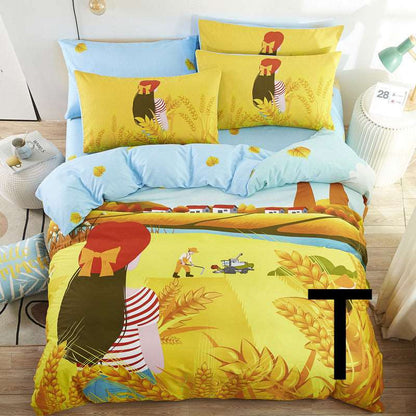 Adorable Cartoon Children's Bedding Set - Make Bedtime Fun