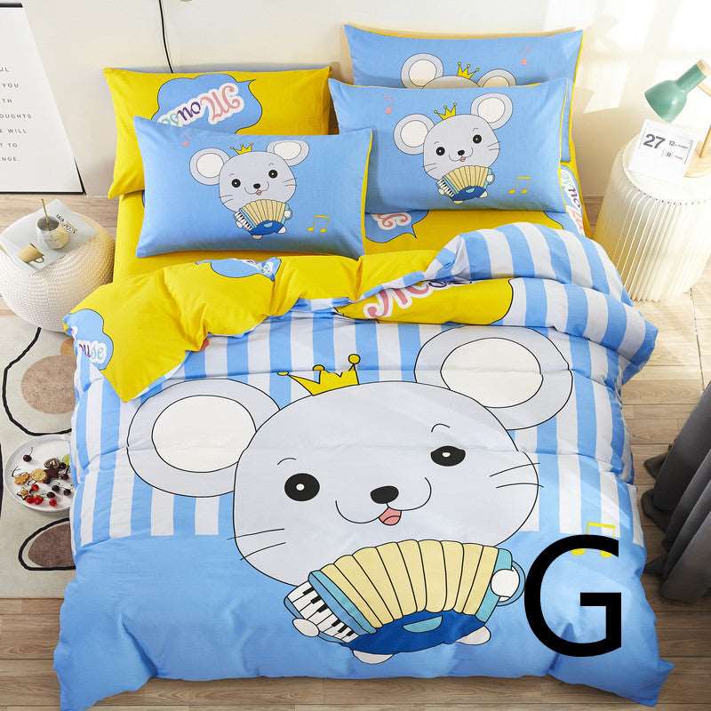 Adorable Cartoon Children's Bedding Set - Make Bedtime Fun