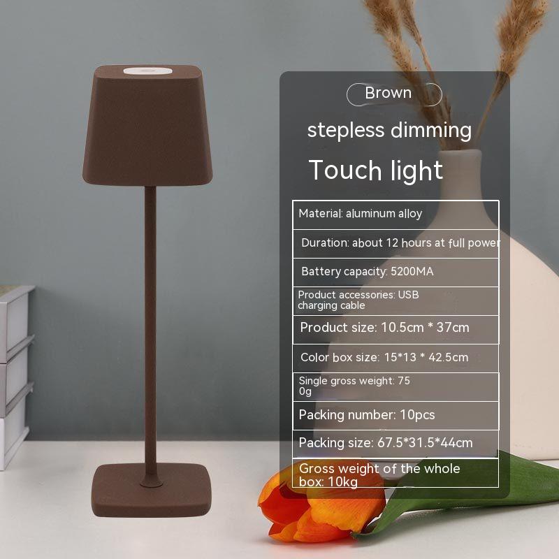 USB Rechargeable Touch LED Desk Lamp - Illuminate Your Atmosphere