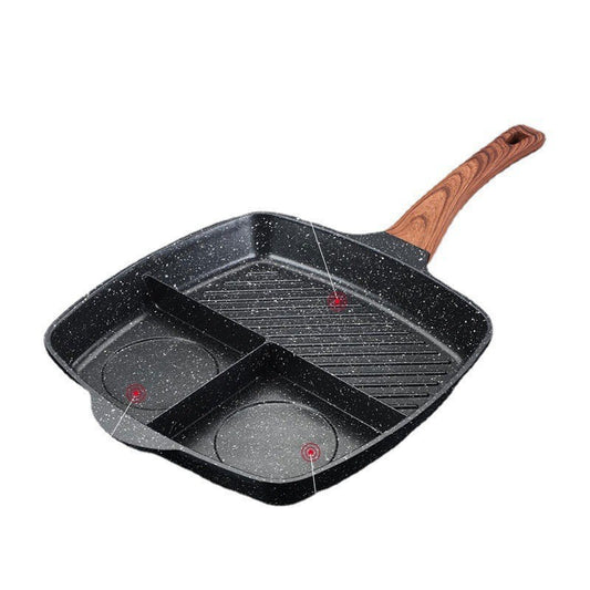 Premium Non-Stick Household Medical Stone Steak Frying Pan