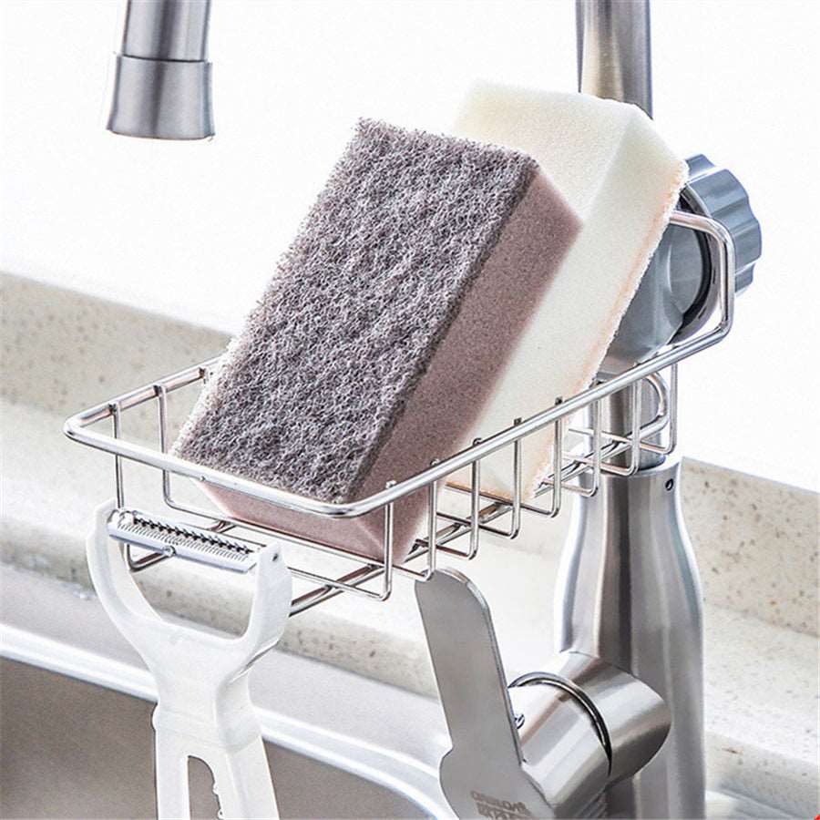 Adjustable Sink Drain Rack