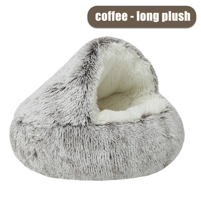 PawsParadise Plush Cat & Dog Bed