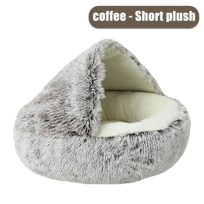 PawsParadise Plush Cat & Dog Bed