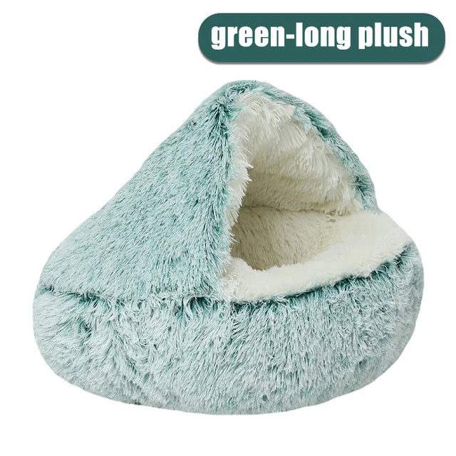 PawsParadise Plush Cat & Dog Bed