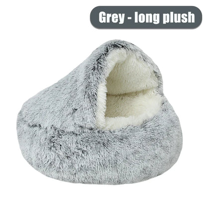 PawsParadise Plush Cat & Dog Bed