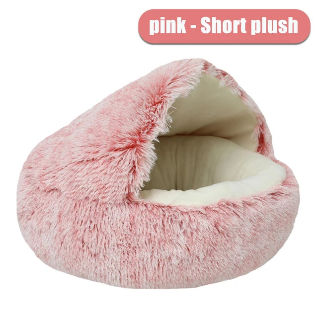 PawsParadise Plush Cat & Dog Bed