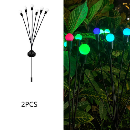 Solar Firefly Lights Outdoor Garden Decoration