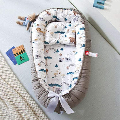 Baby Removable & Washable Portable Crib