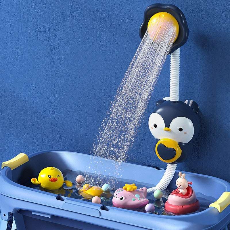 Electric Elephant Water Spray Bath Toys for Kids