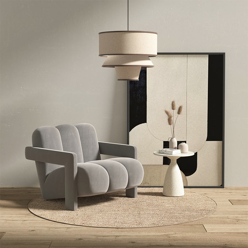 Modern Cloth Art Single Chair - Elevate Your Simple and Stylish Living Room