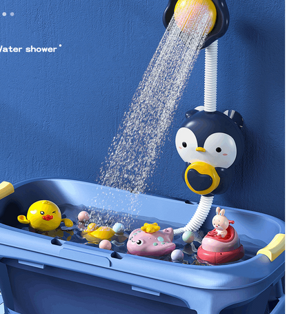 Electric Elephant Water Spray Bath Toys for Kids