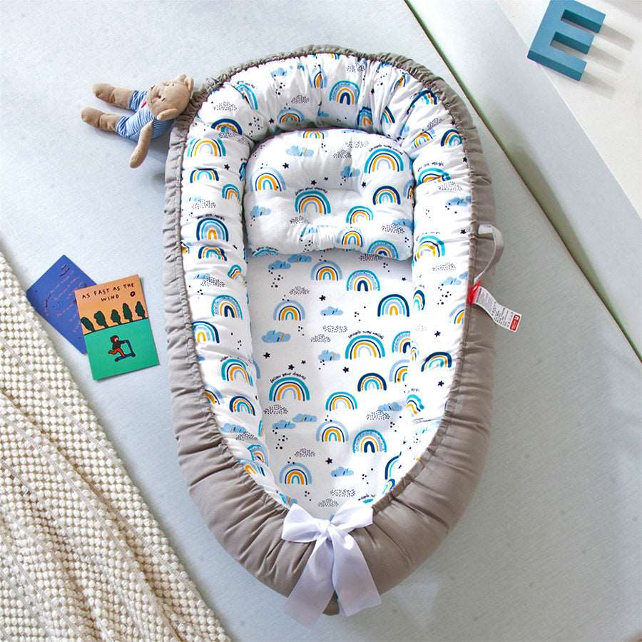 Baby Removable & Washable Portable Crib