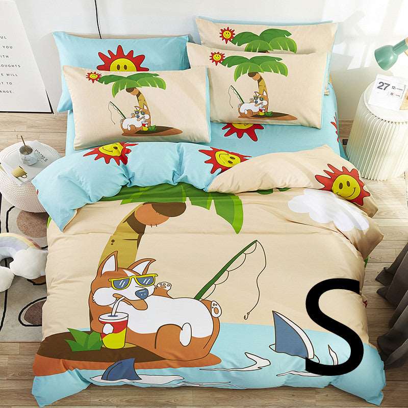 Adorable Cartoon Children's Bedding Set - Make Bedtime Fun