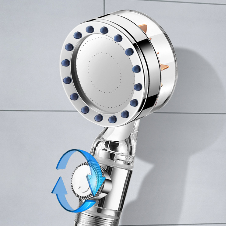 High-Pressure Turbo Shower Head with Water-Saving Technology - Innovative Bathroom Marvel