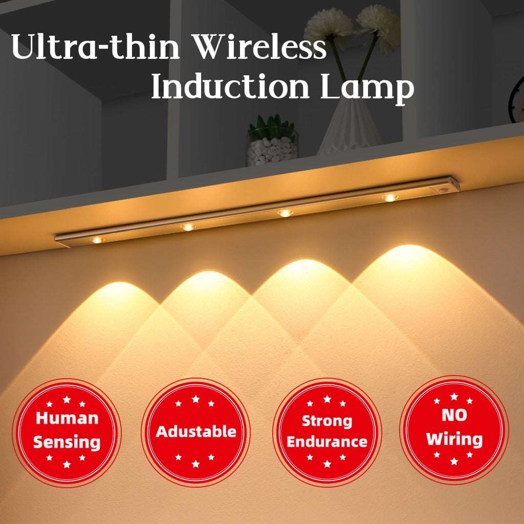 Ultra-Thin Motion Sensor LED Light Strip - Illuminate Your Spaces