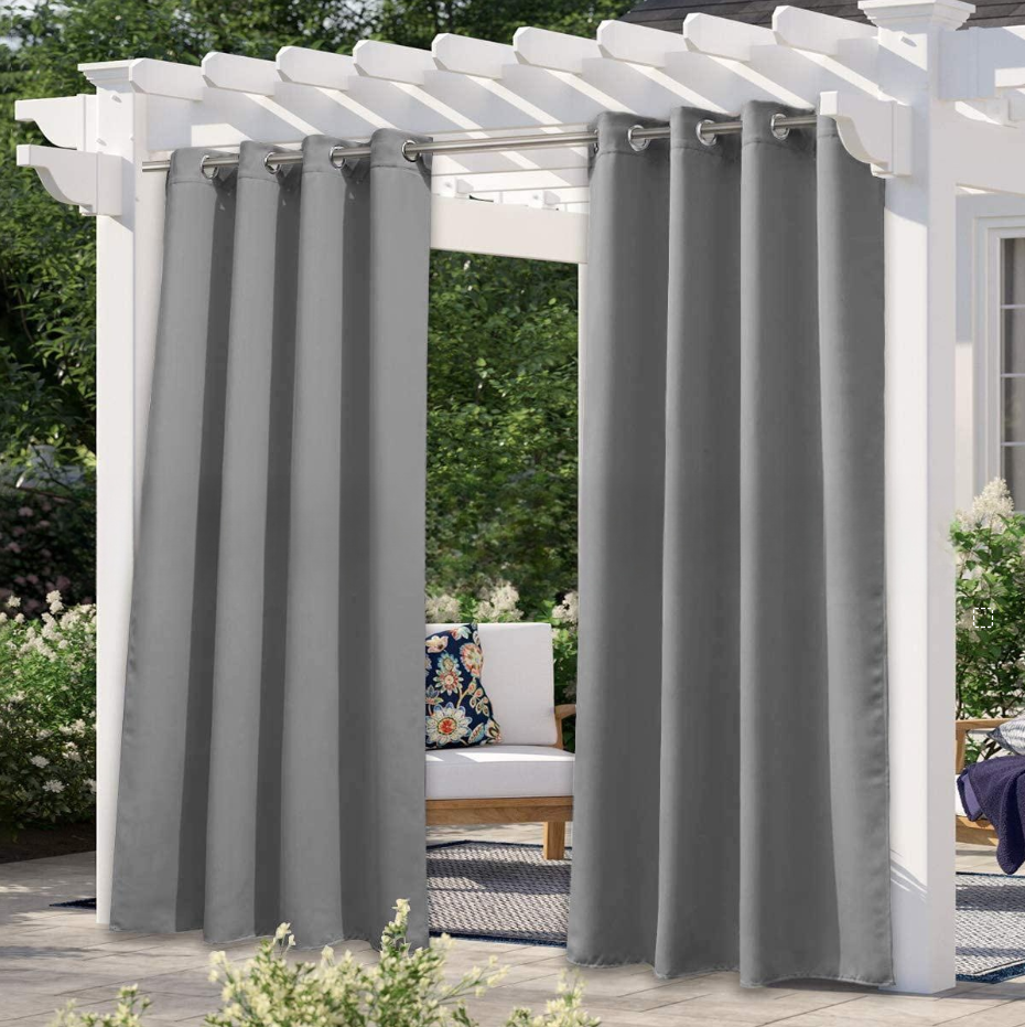 ShadeMaster Outdoor Waterproof Sun Protection Curtain - Sleek and Effective