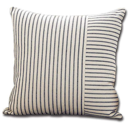 Contemporary Striped Canvas Pillow Cover - Elevate Your Home Decor