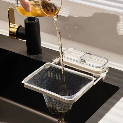 Suction Cup Sink Filter Rack: Kitchen Gadget for Efficient Filtering