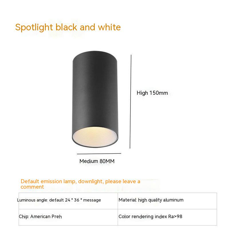 Premium Anti-Glare Ceiling Spotlight - Ideal for Living Rooms and Aisles